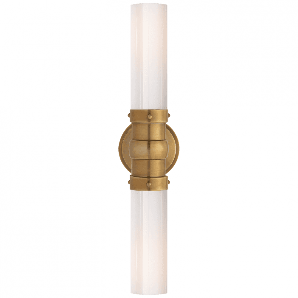 Visual Comfort Signature Graydon Double Bath Light Polished Nickel