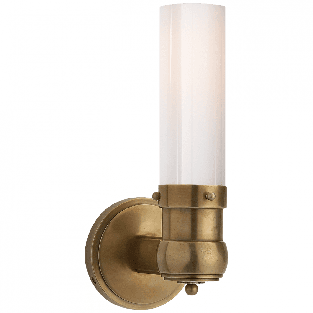 Visual Comfort Signature Graydon Single Bath Light Hand-Rubbed Antique Brass