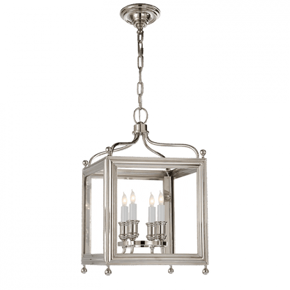 Visual Comfort Signature Greggory Lantern Pendant Polished Nickel