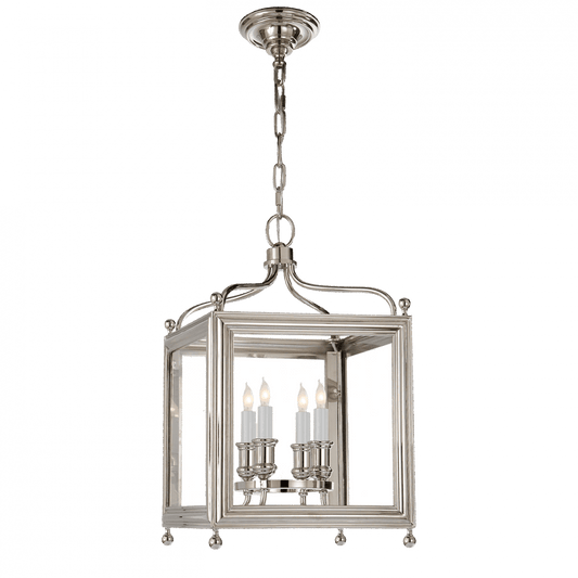 Visual Comfort Signature Greggory Lantern Pendant Polished Nickel