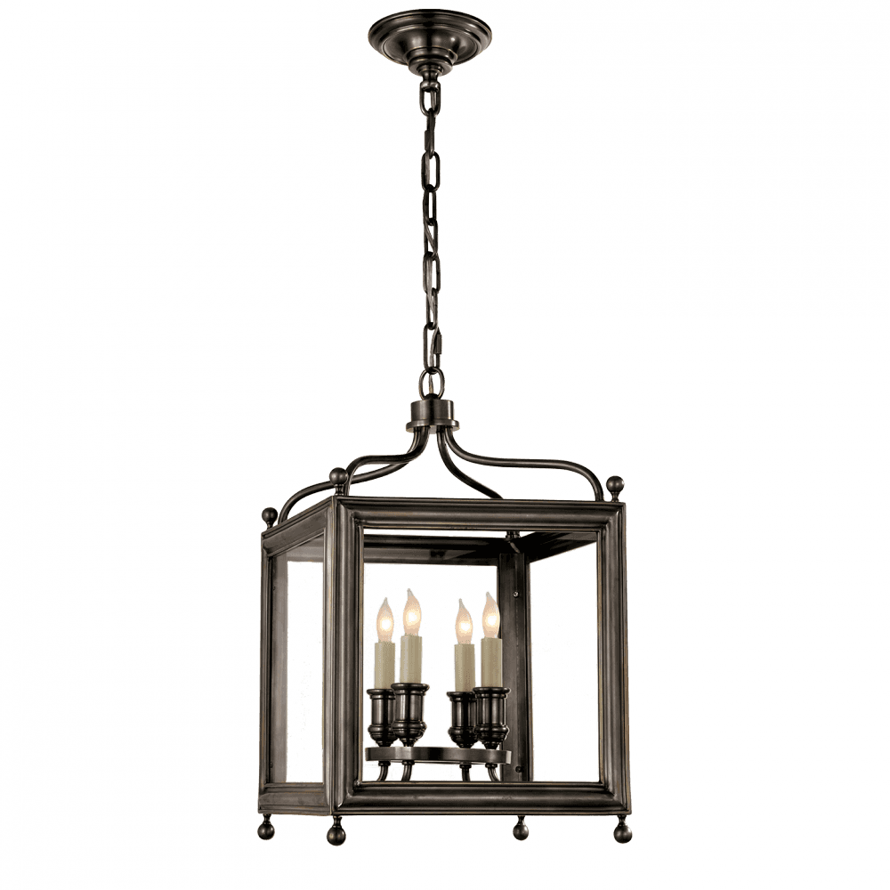 Visual Comfort Signature Greggory Small Hanging Lantern Bronze