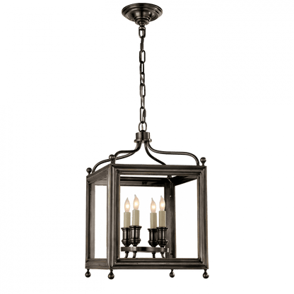 Visual Comfort Signature Greggory Small Hanging Lantern Bronze