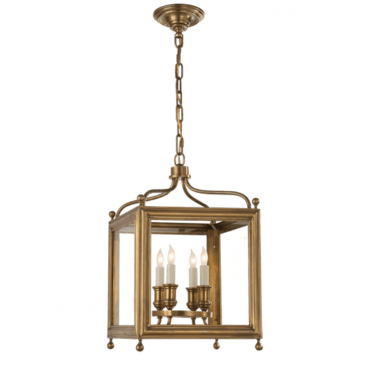 Visual Comfort Signature Greggory Small Lantern Hand-Rubbed Antique Brass