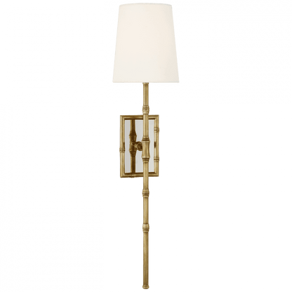 Visual Comfort Signature Grenol Single Bamboo Tail Sconce Hand-Rubbed Antique Brass