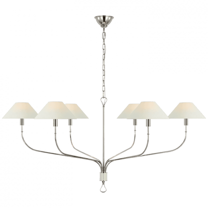 Visual Comfort & Co. Signature Collection Griffin Grande Tail Chandelier