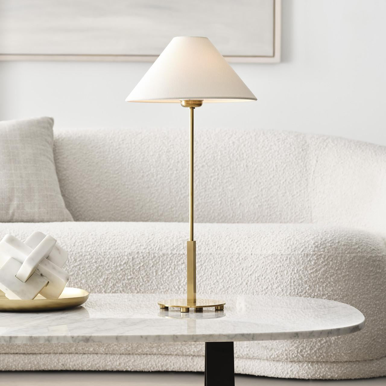 Visual Comfort & Co. Signature Collection Hackney 24" Cordless Buffet Lamp, Visual Comfort & Co. Signature Collection SP 3021HAB-L-CL D9DLP