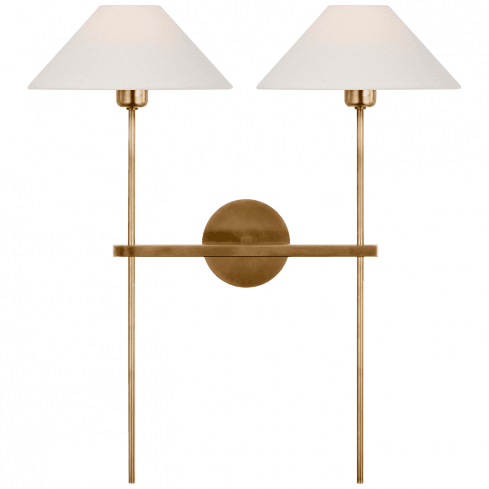 Visual Comfort Signature Hackney 25 Hand-Rubbed Antique Brass