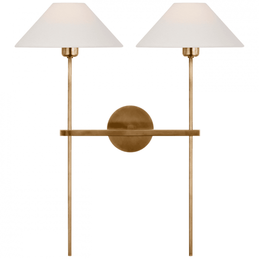 Visual Comfort Signature Hackney 25 Hand-Rubbed Antique Brass