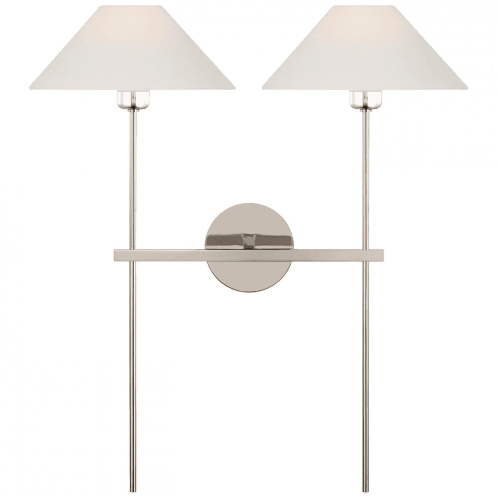 Visual Comfort Signature Hackney 25 Polished Nickel