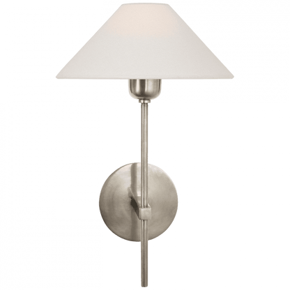 Visual Comfort Signature Hackney Single Sconce Antique Nickel