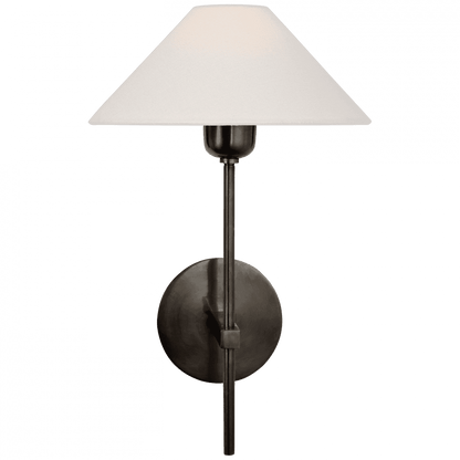 Visual Comfort Signature Hackney Single Sconce Bronze