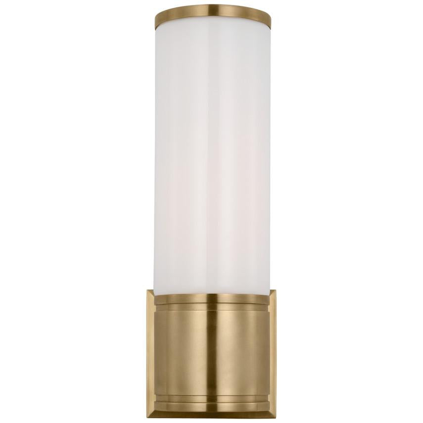 Visual Comfort & Co. Signature Collection Halford 14" Bath Sconce, Visual Comfort & Co. Signature Collection CHD 2045AB-WG DDFA7