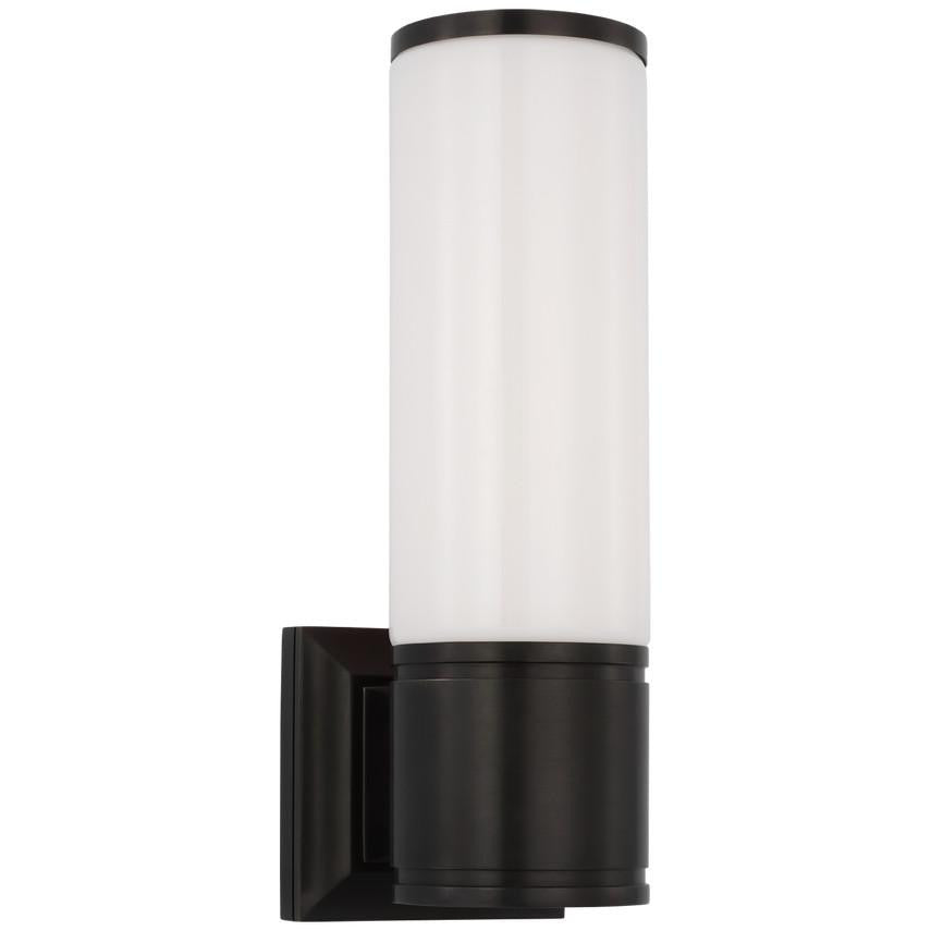 Visual Comfort & Co. Signature Collection Halford 14" Bath Sconce, Visual Comfort & Co. Signature Collection CHD 2045BZ-WG DDFA8