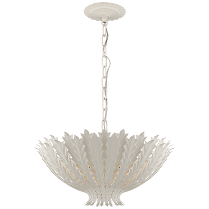 Visual Comfort Signature Hampton Medium Chandelier Plaster White