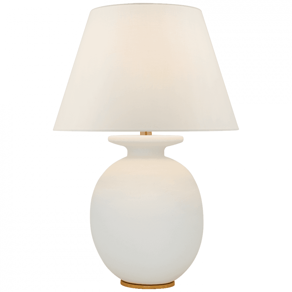 Visual Comfort Signature Hans Medium Table Lamp Ivory