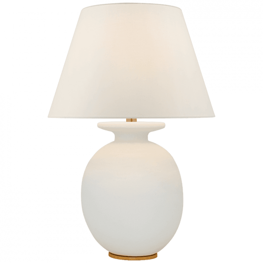 Visual Comfort Signature Hans Medium Table Lamp Ivory