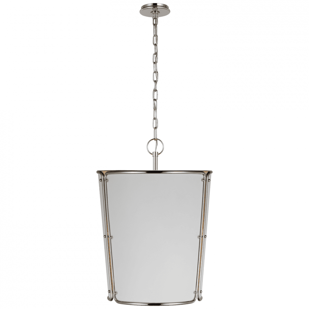 Visual Comfort Signature Hastings Medium Pendant Polished Nickel