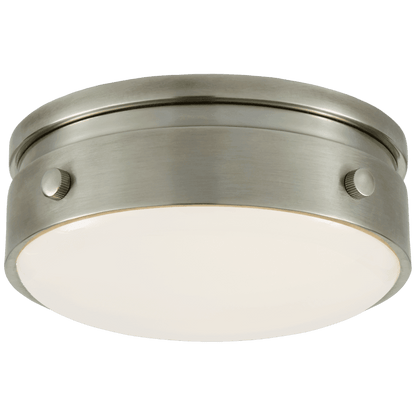 Visual Comfort Signature Hicks Flush Mount Antique Nickel