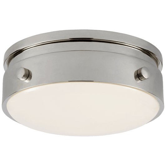 Visual Comfort Signature Hicks Flush Mount Polished Nickel