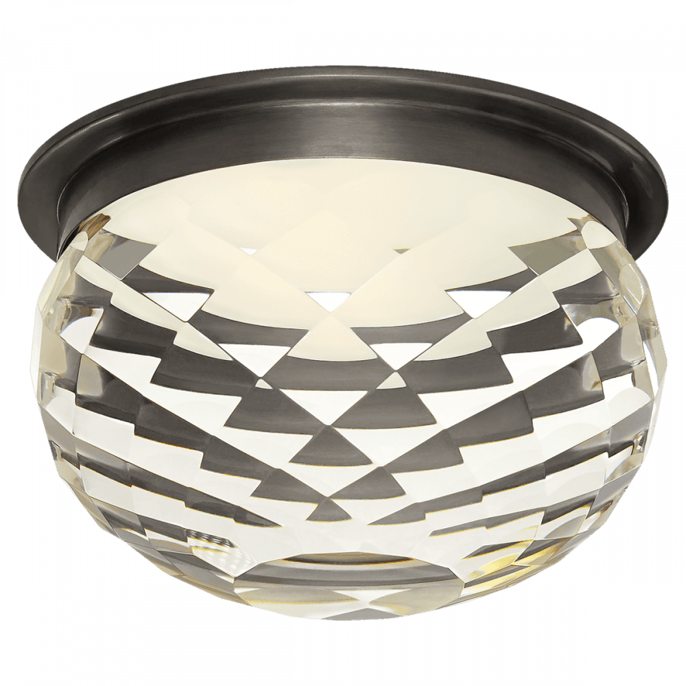 Visual Comfort Signature Hillam Flush Mount Bronze