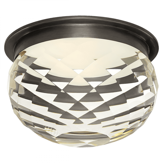 Visual Comfort Signature Hillam Flush Mount Bronze