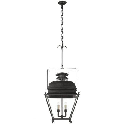 Visual Comfort Signature Holborn Large Lantern Aged Iron