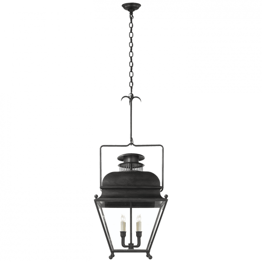 Visual Comfort Signature Holborn Large Lantern Aged Iron