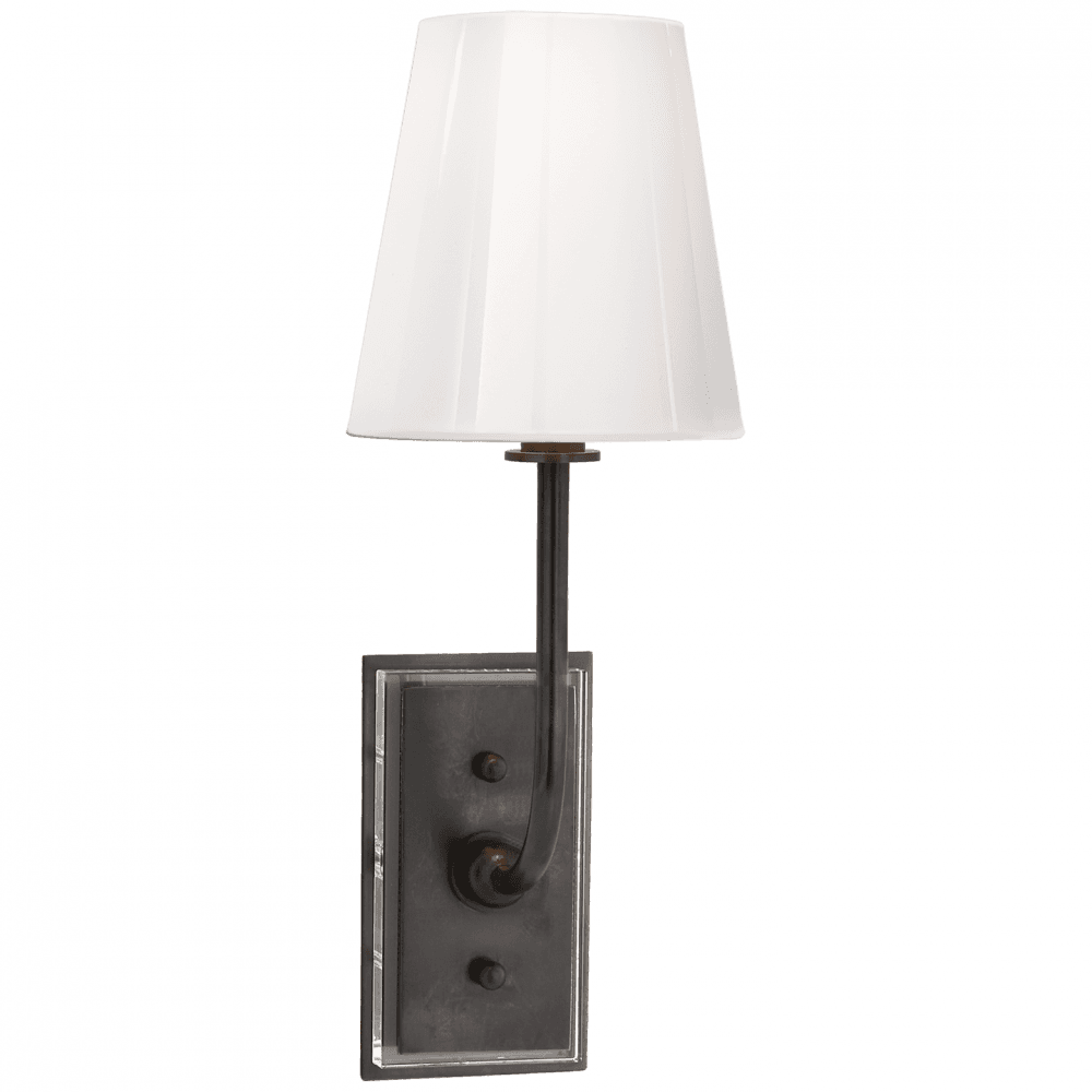 Visual Comfort Signature Hulton Sconce Polished Nickel
