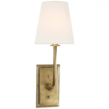 Visual Comfort Signature Hulton Bathroom Wall Sconce Polished Nickel