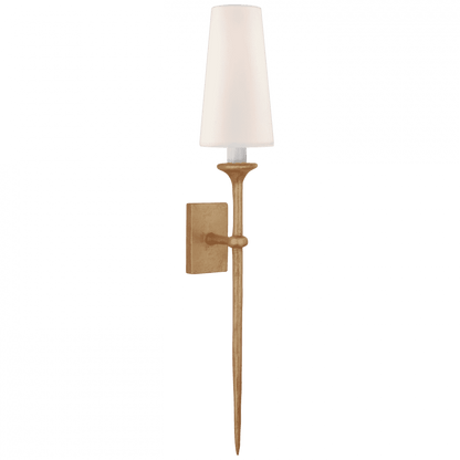 Visual Comfort Signature Iberia Single Wall Sconce Antique Bronze Leaf