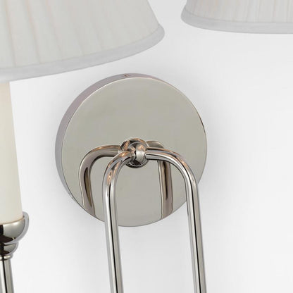 Visual Comfort & Co. Signature Collection Ingela 24" Double Sconce, Visual Comfort & Co. Signature Collection AL 2084PN-SP DDFAC