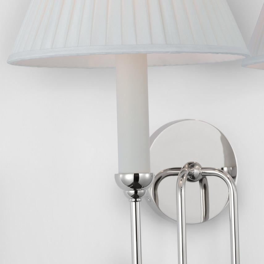 Visual Comfort & Co. Signature Collection Ingela 24" Double Sconce, Visual Comfort & Co. Signature Collection AL 2084PN-SP DDFAC