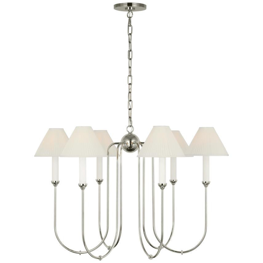 Visual Comfort Signature Ingela 36 Polished Nickel