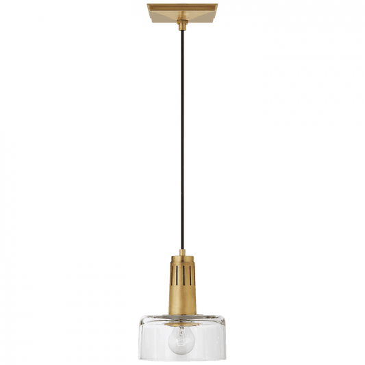 Visual Comfort Signature Iris Pendant Polished Nickel