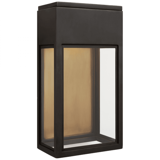 Visual Comfort Signature Irvine 3/4 Outdoor Wall Lantern Bronze
