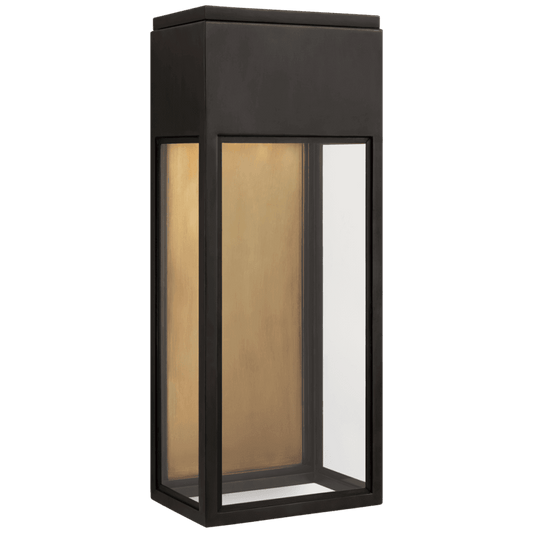 Visual Comfort Signature Irvine 3/4 Outdoor Wall Lantern Bronze