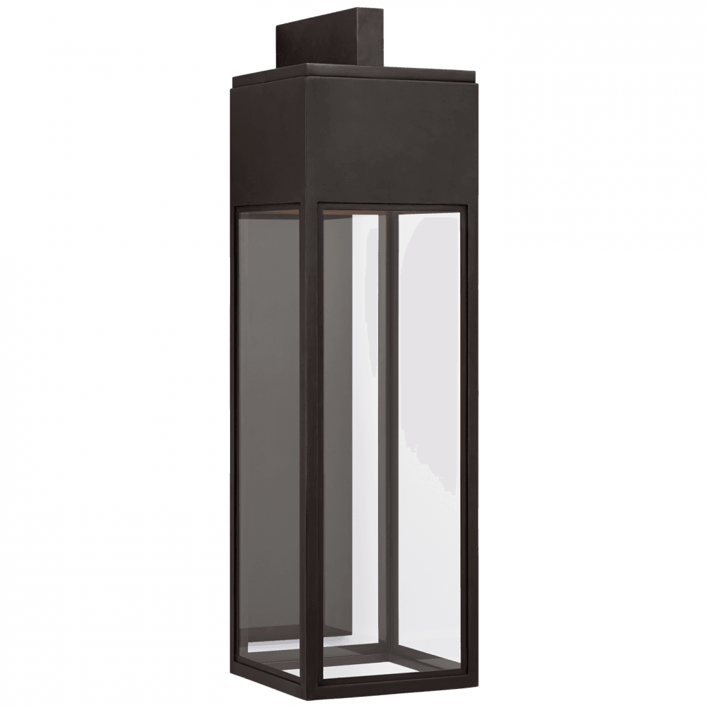 Visual Comfort Signature Irvine Bracketed Outdoor Wall Lantern Bronze