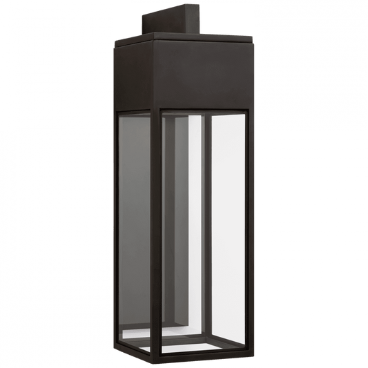 Visual Comfort Signature Irvine Bracketed Outdoor Wall Lantern Bronze
