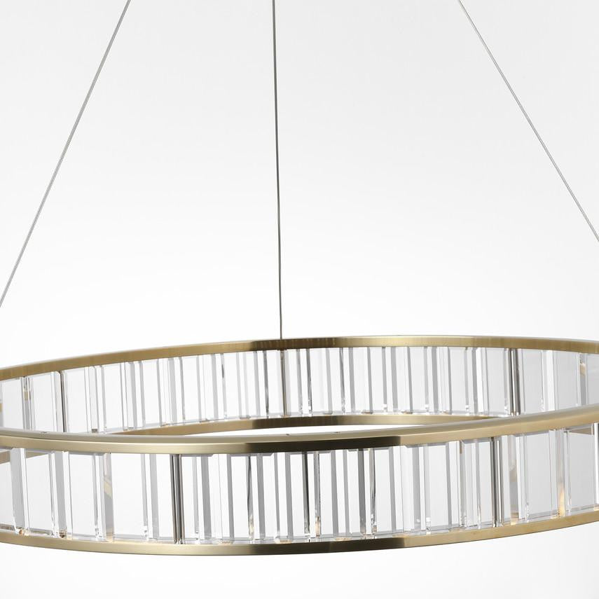 Visual Comfort Signature Iterna 40 Polished Nickel