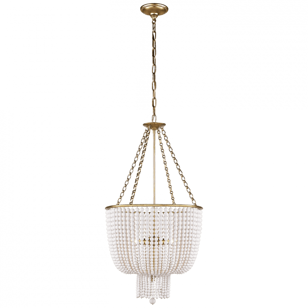 Visual Comfort Signature Jacqueline Chandelier Hand-Rubbed Antique Brass