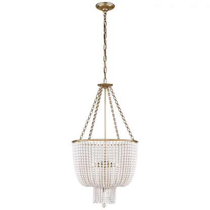 Visual Comfort Signature Jacqueline Chandelier Hand-Rubbed Antique Brass