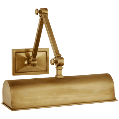 Visual Comfort Signature Jane Double Library Light Hand-Rubbed Antique Brass