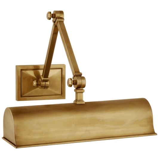 Visual Comfort Signature Jane Double Library Light Hand-Rubbed Antique Brass