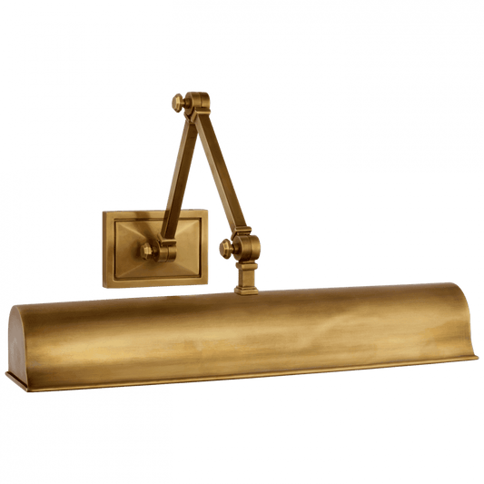Visual Comfort Signature Jane Double Library Light Hand-Rubbed Antique Brass