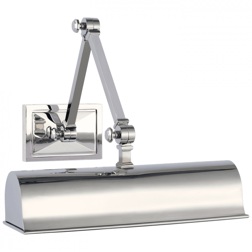 Visual Comfort Signature Jane Double Library Light Polished Nickel