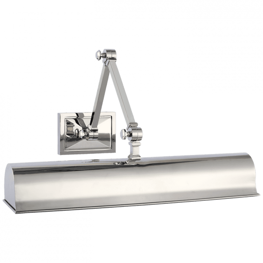 Visual Comfort Signature Jane Double Library Light Polished Nickel