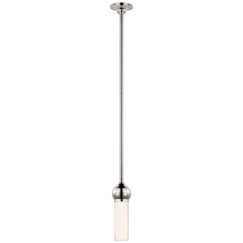 Visual Comfort Signature Jeffery Mini Pendant Polished Nickel