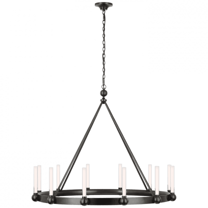 Visual Comfort Signature Jeffery XL Ring Chandelier Bronze