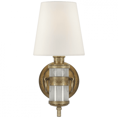Visual Comfort Signature Jonathan Sconce Natural Quartz Stone