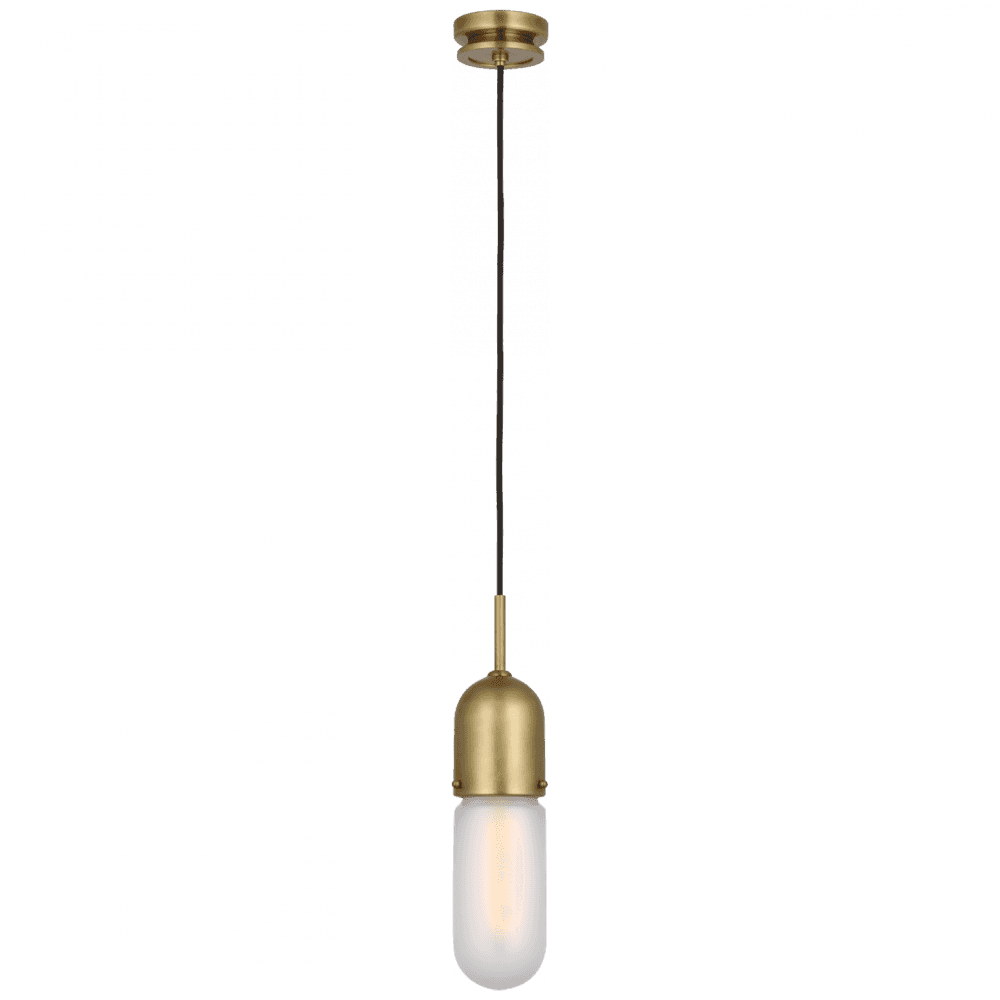 Visual Comfort Signature Junio Pendant Hand-Rubbed Antique Brass